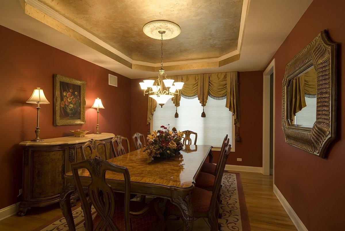 Отделка стен декоративной штукатуркой в стиле Модерн в ресторане