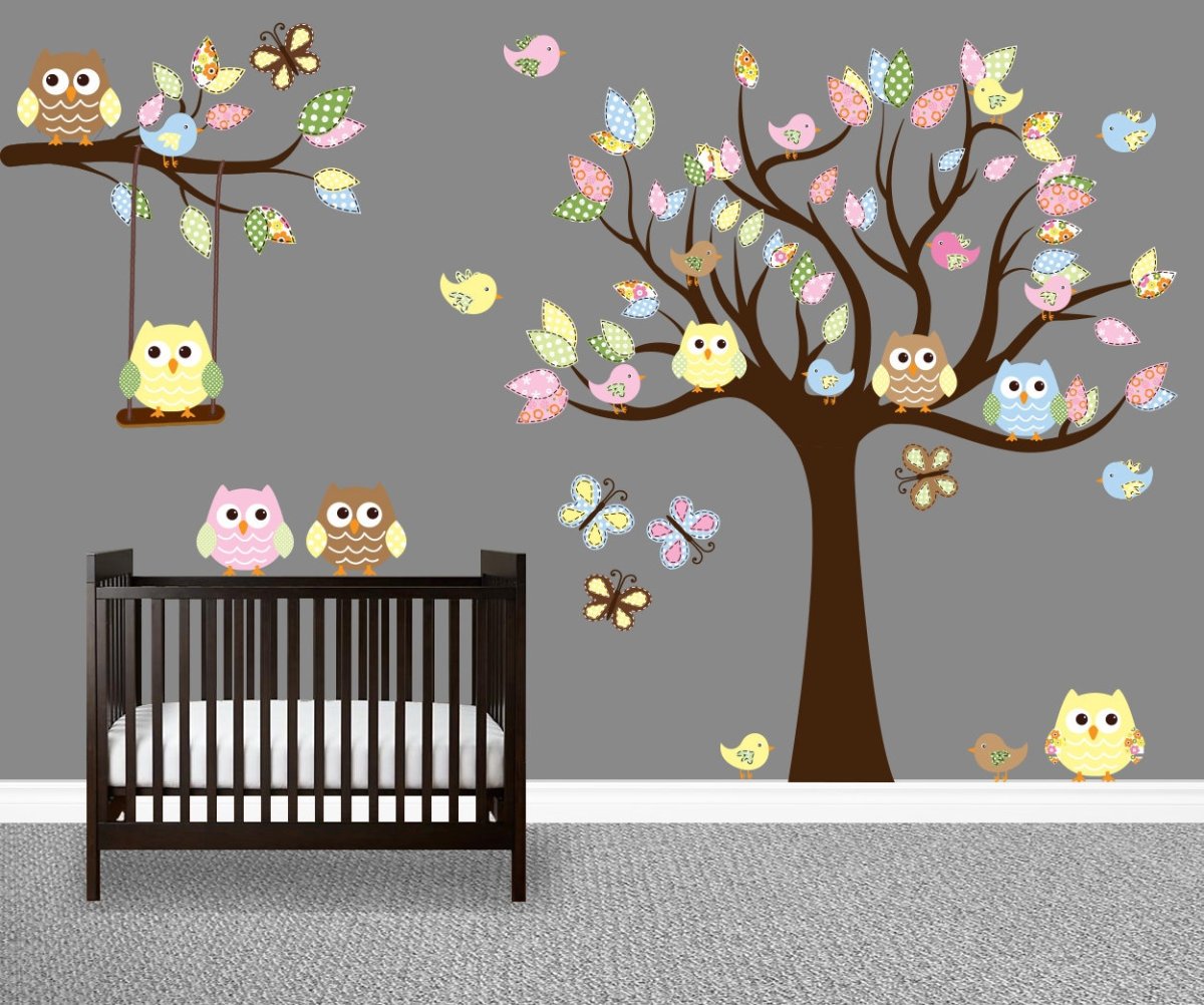 Аппликации на стену в детскую