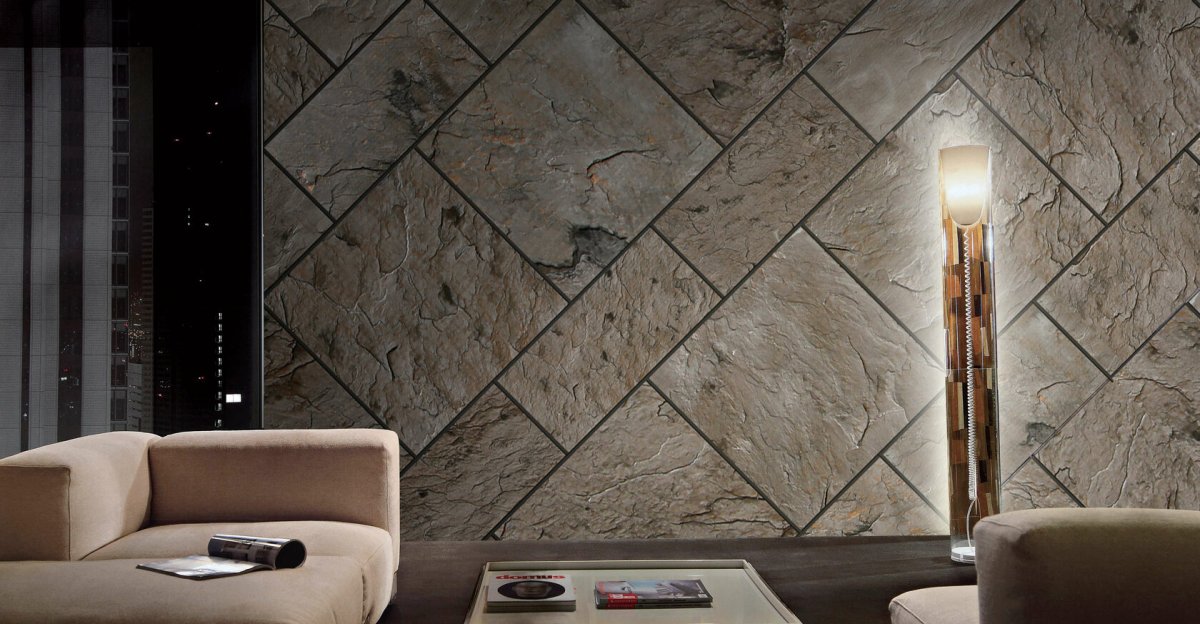 Гибкий камень для внутренней отделки