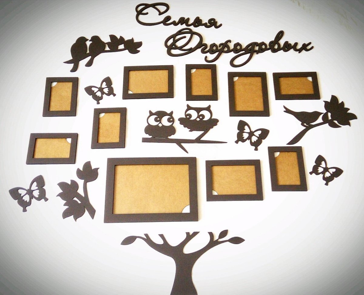 Рамка в виде дерева