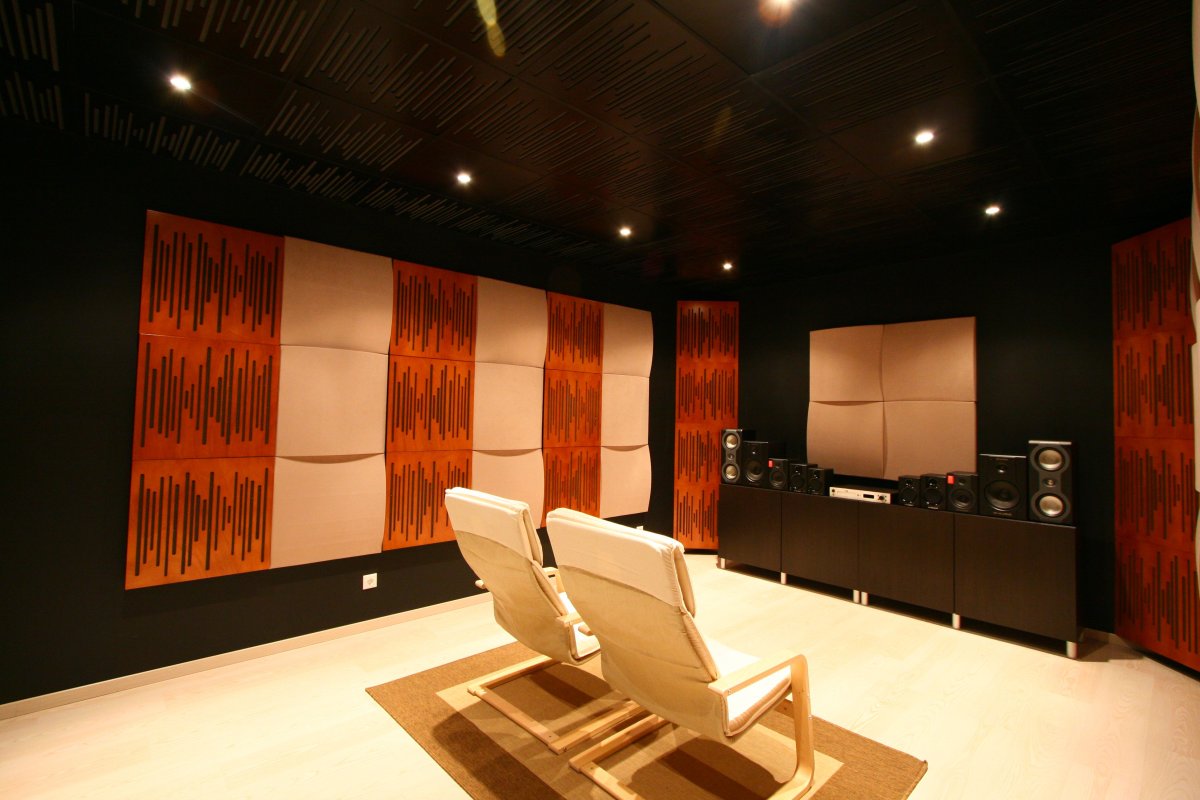 Акустическая стеновая панель 2 Vicoustic Cinema Round Premium