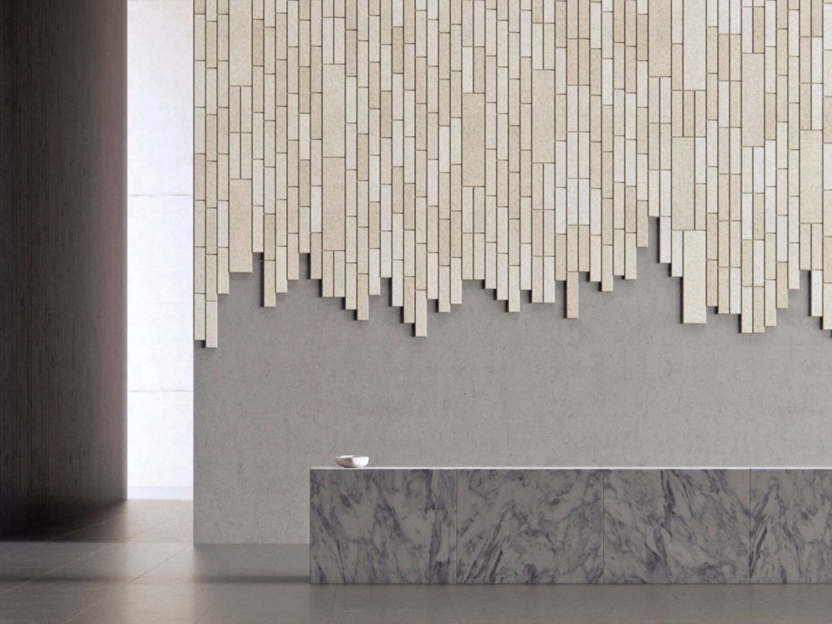 Крупноформатная звукопоглощающая панель