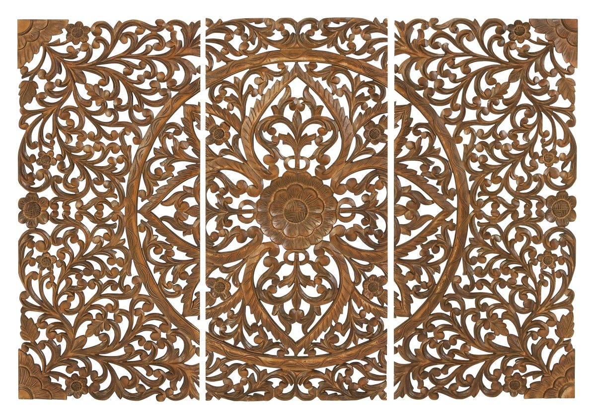Узорчатые деревянные панели