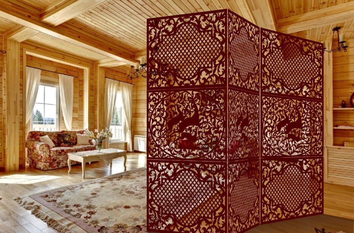 Декоративные резные перегородки