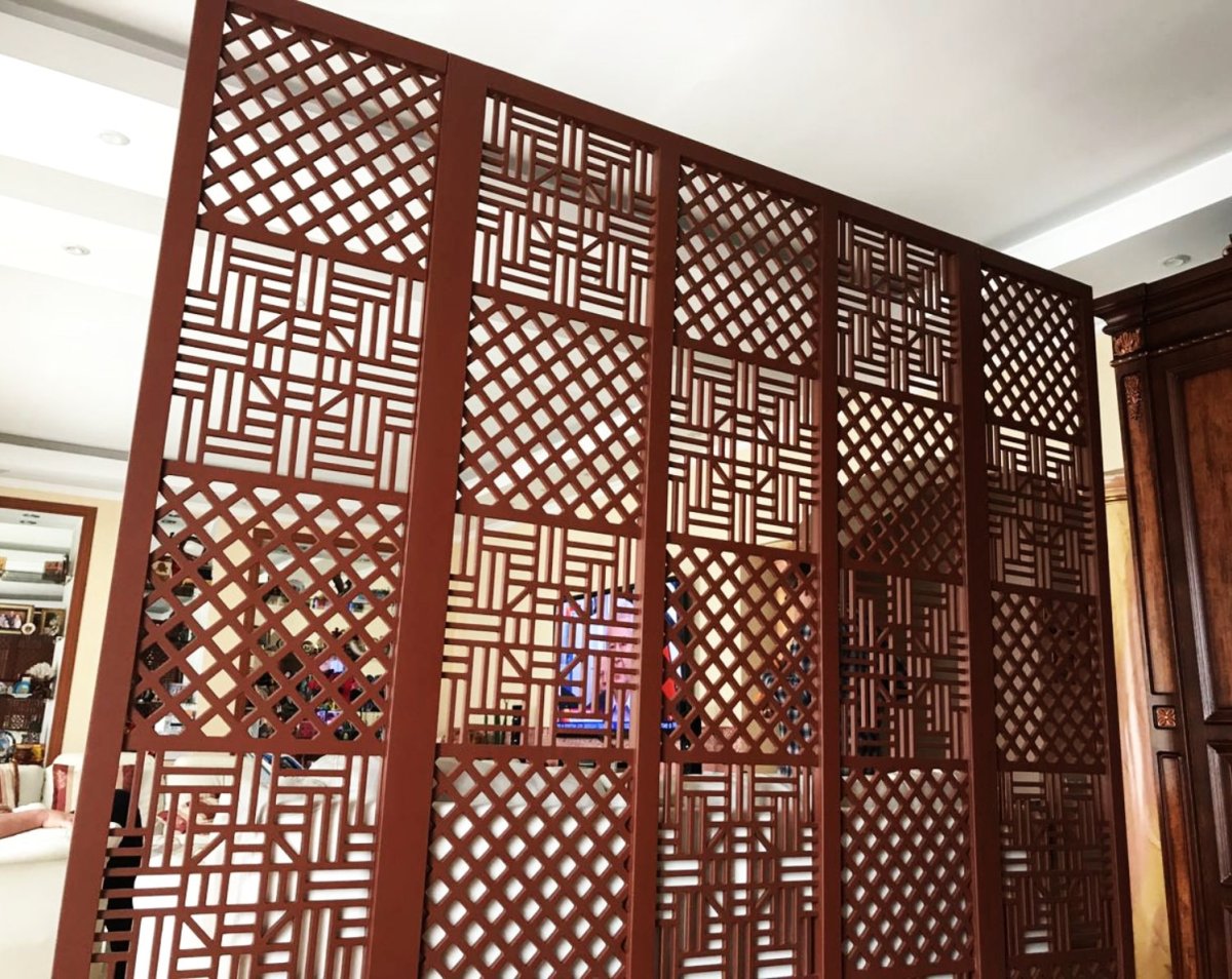 Перфорированная декоративная деревянная панель