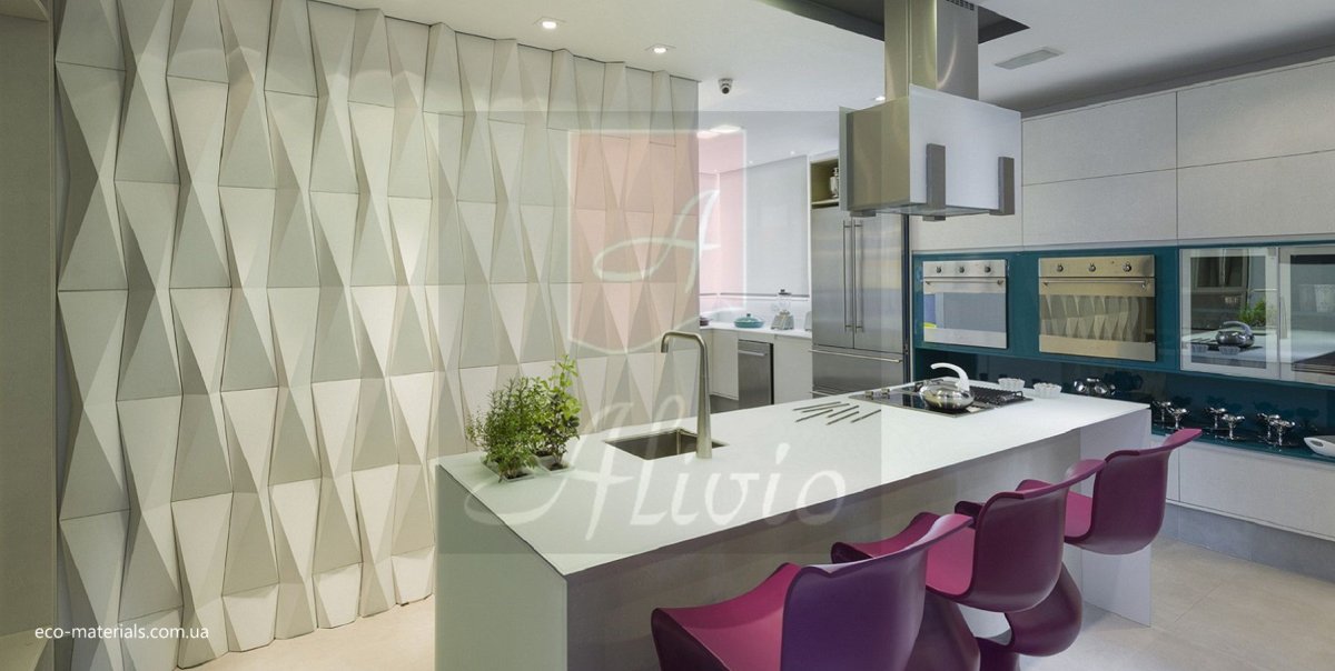 Гипсовая 3d панель "Атриум"