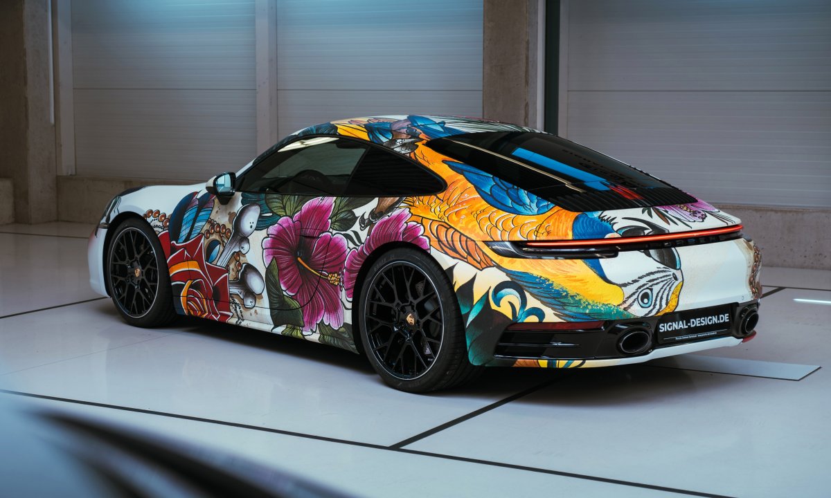 Porsche 911 автовинил