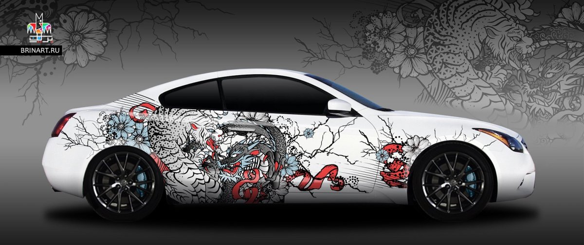 Аэрография Infiniti g37 Coupe