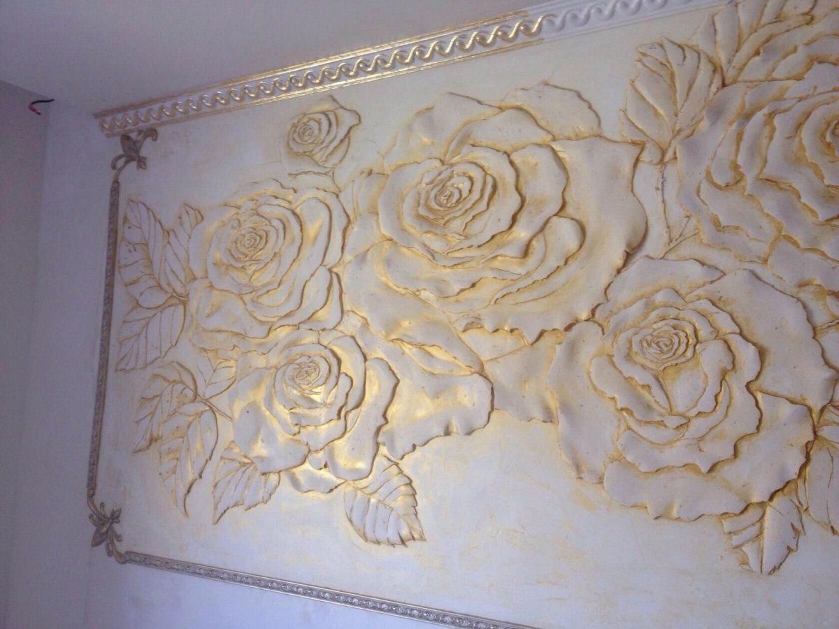 Лепка из шпаклевки