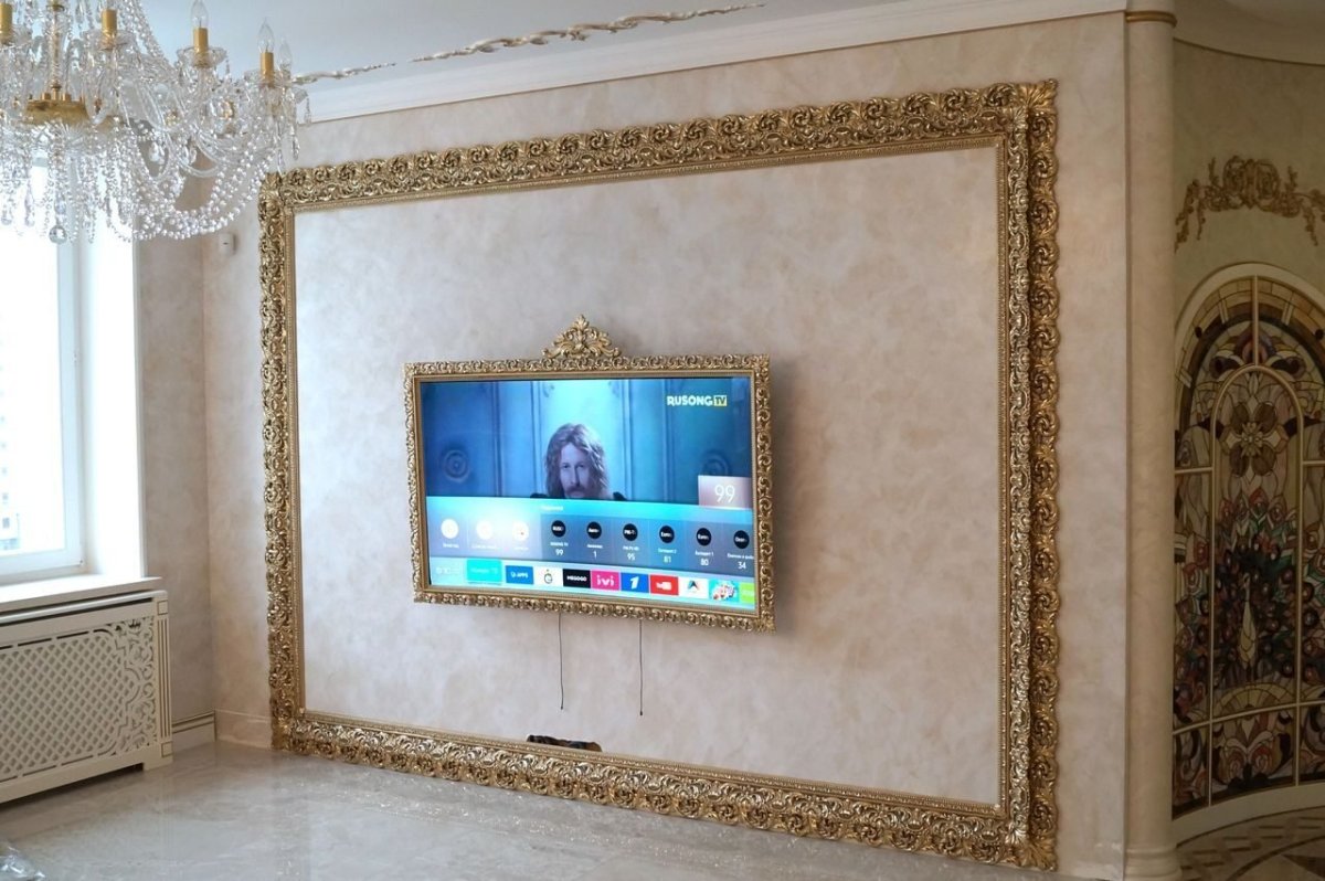 Рамка для телевизора на стену