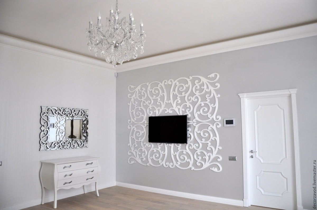 Молдинг настенный в интерьере