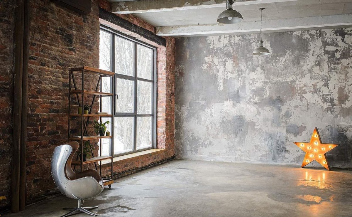 Венецианская штукатурка лофт