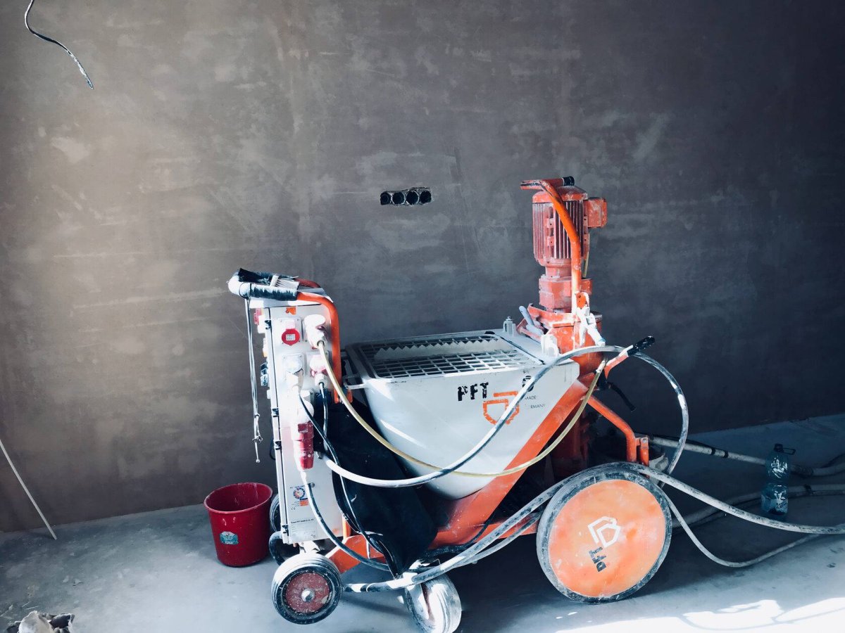 Механизированная штукатурка