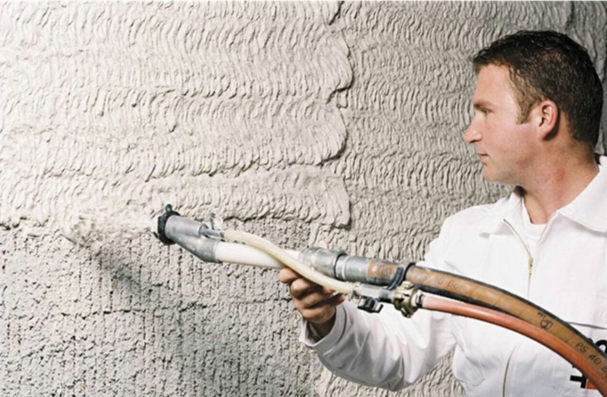 Машинная штукатурка