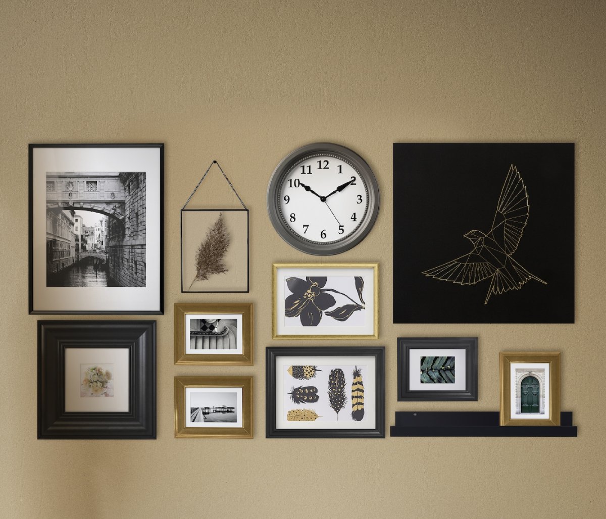 Картины с часами на стену