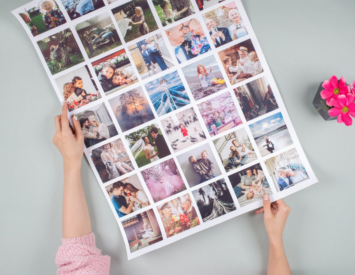 Коллаж из фотографий