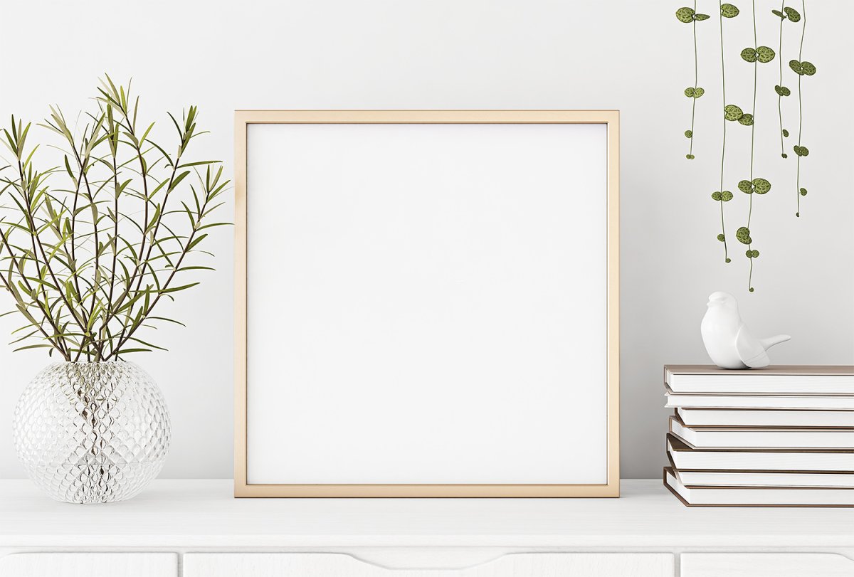 Рамки в интерьере