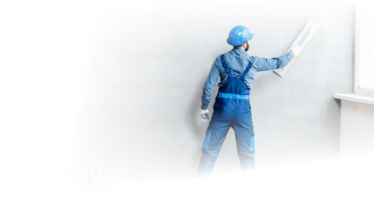 Механизированная штукатурка баннер