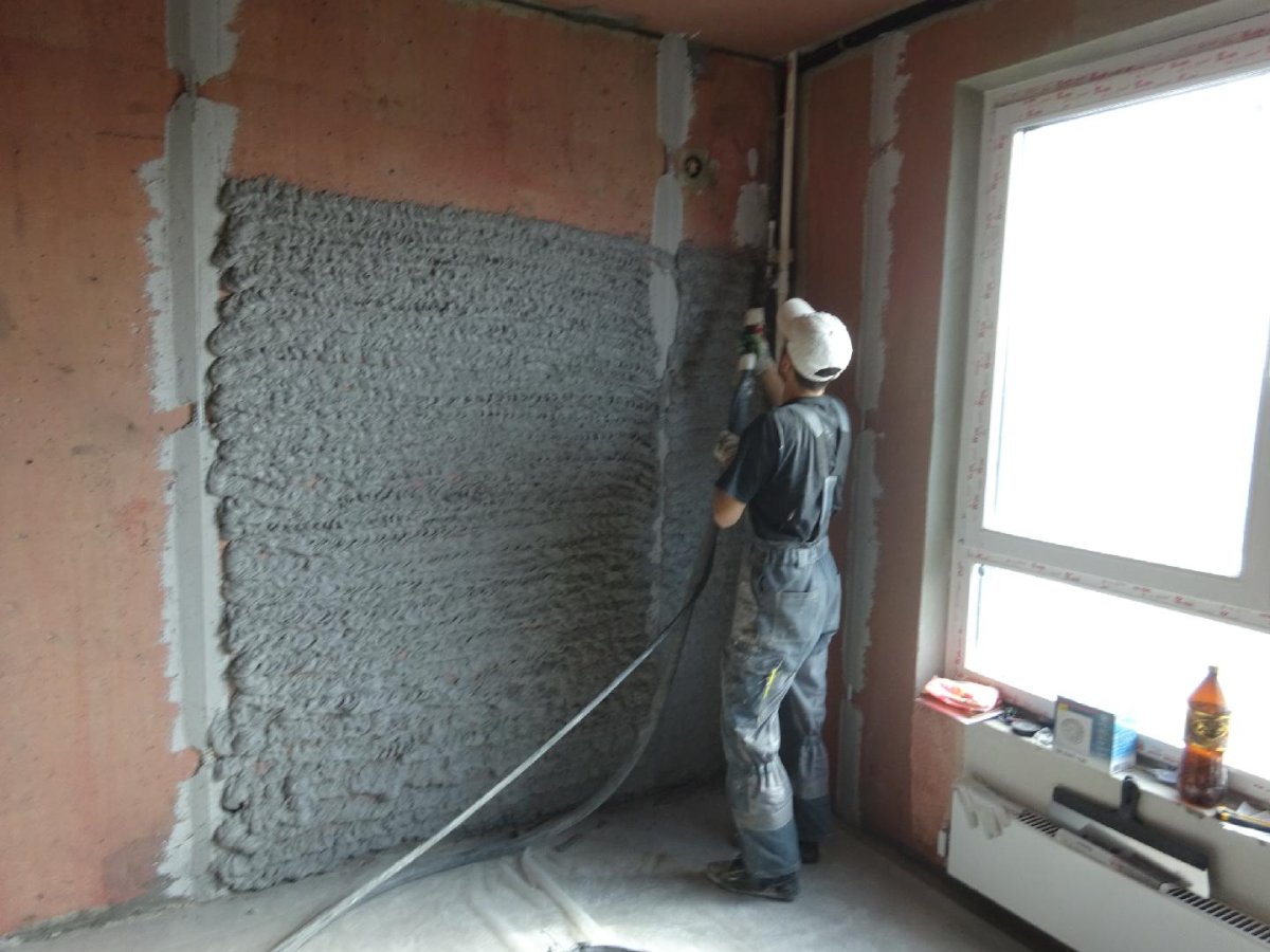 Механизируемая штукатурка