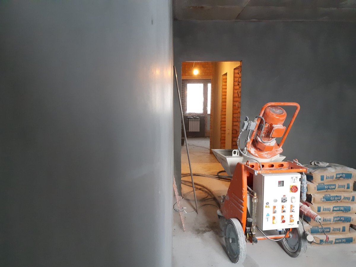 Механизированная штукатурка Элис