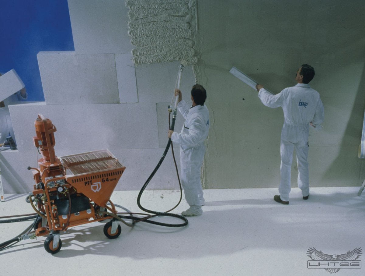 Механизированная штукатурка стен