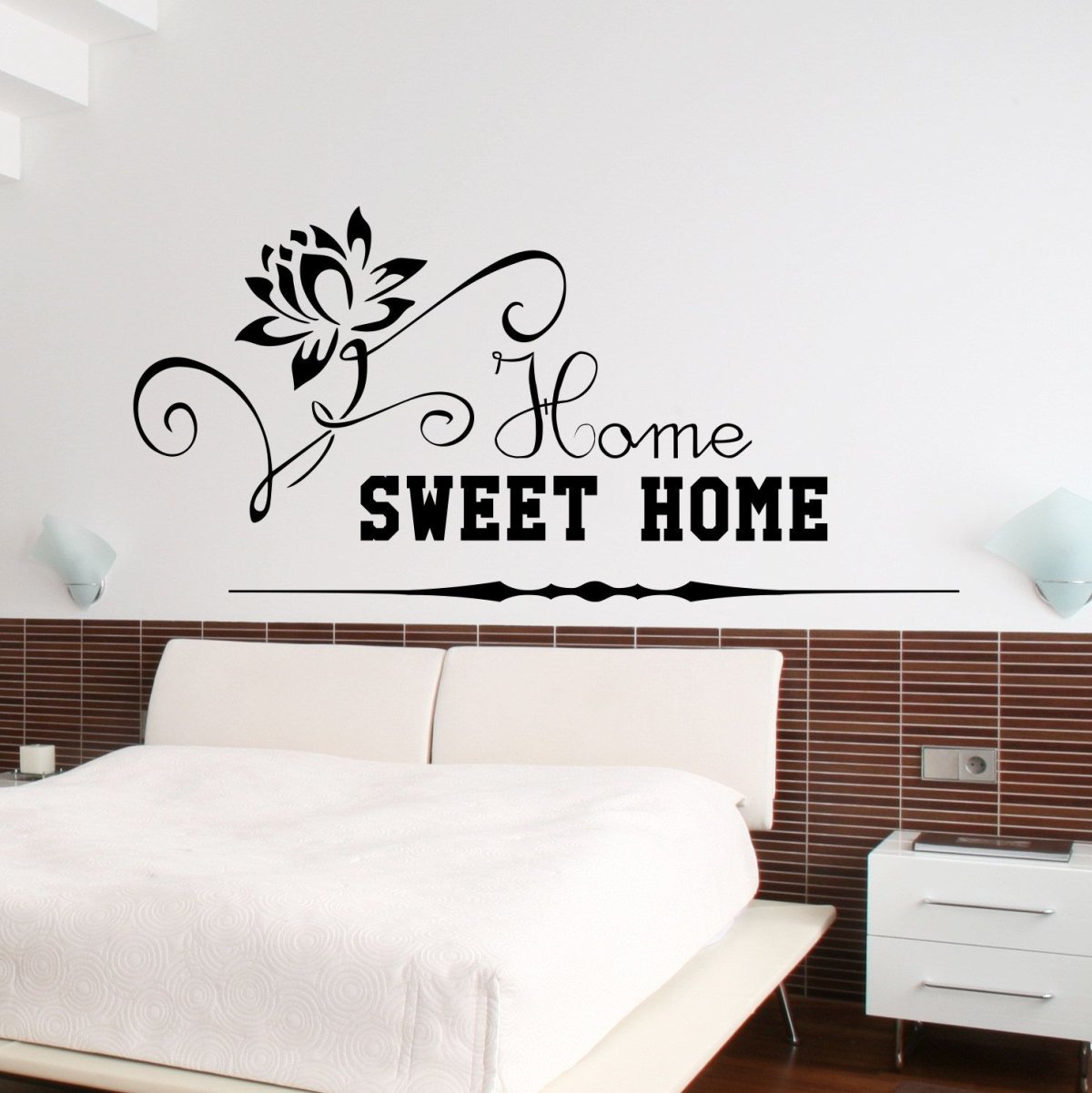 Трафарет надписи на стену