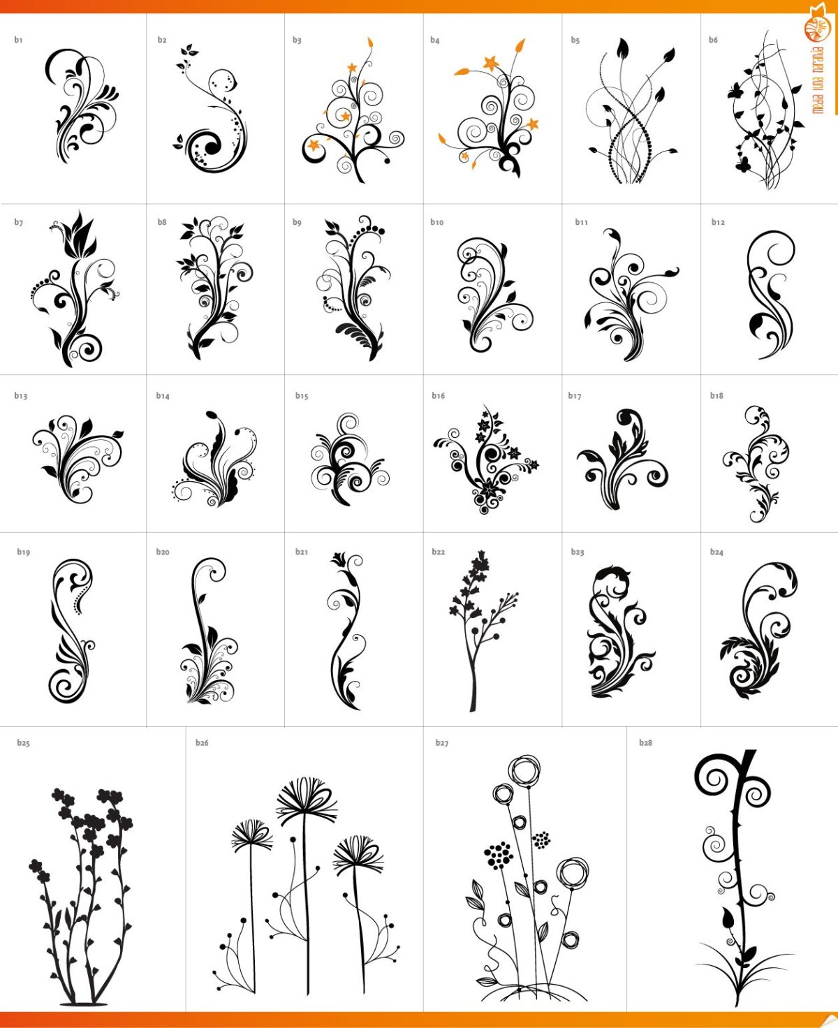 Узоры на ногтях схемы