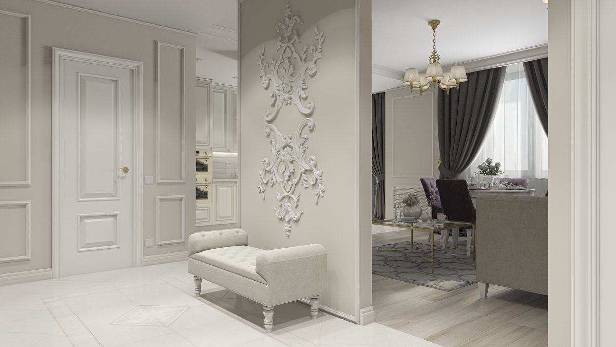 Интерьер квартиры вензеля