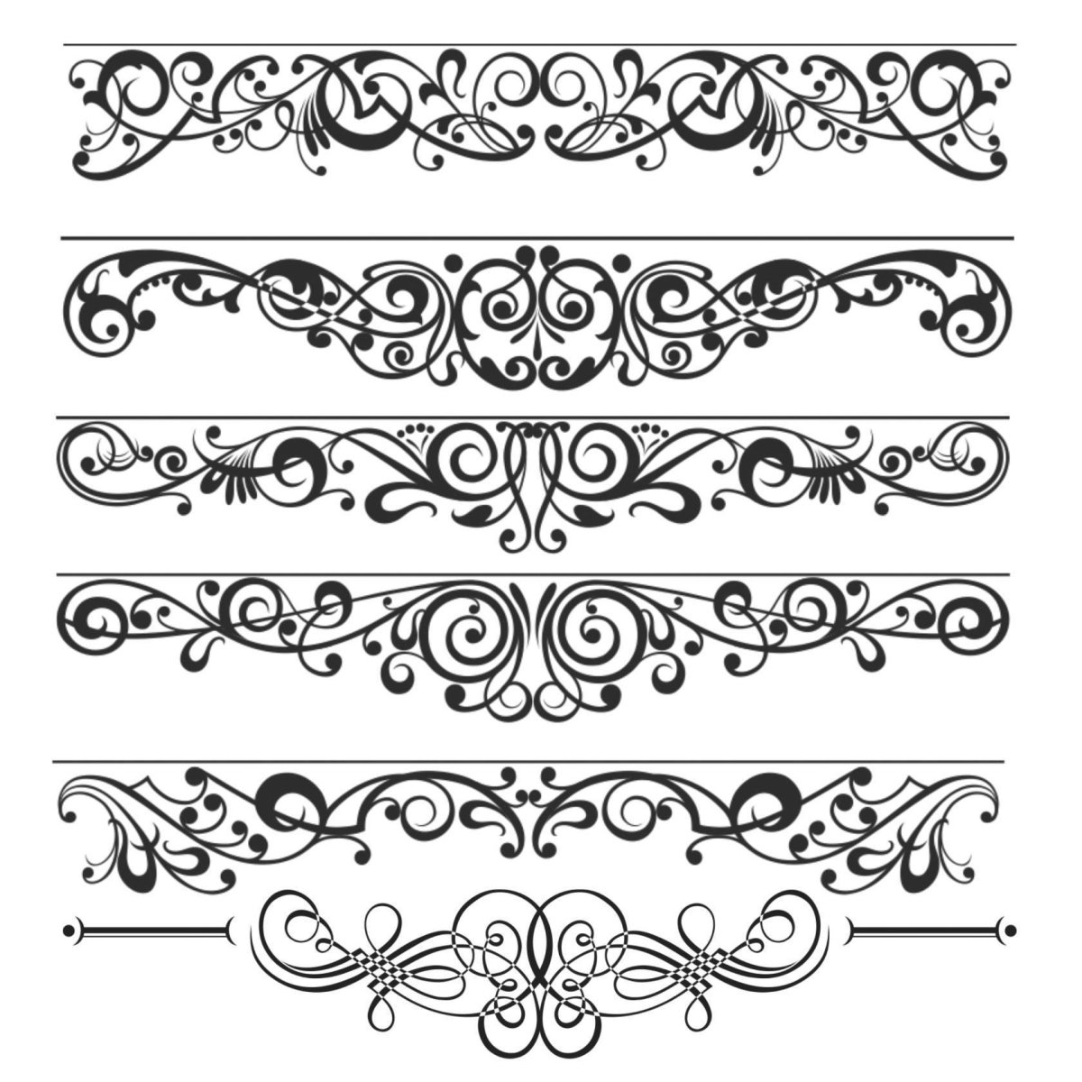 Орнамент вензеля