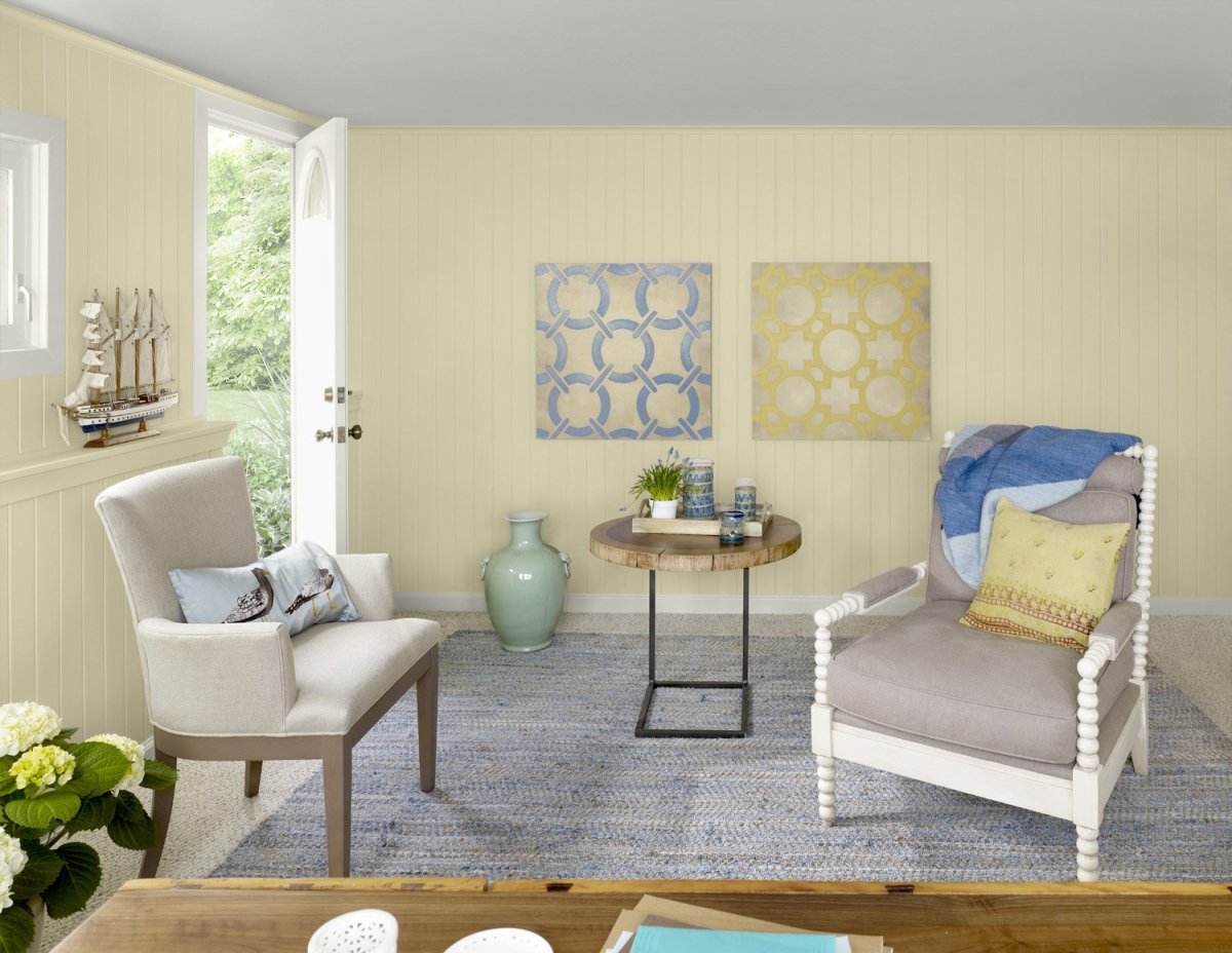Benjamin Moore 117 в интерьере
