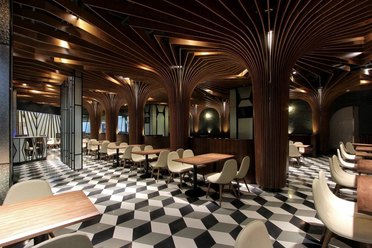 Интерьер ресторана «Моондзун»