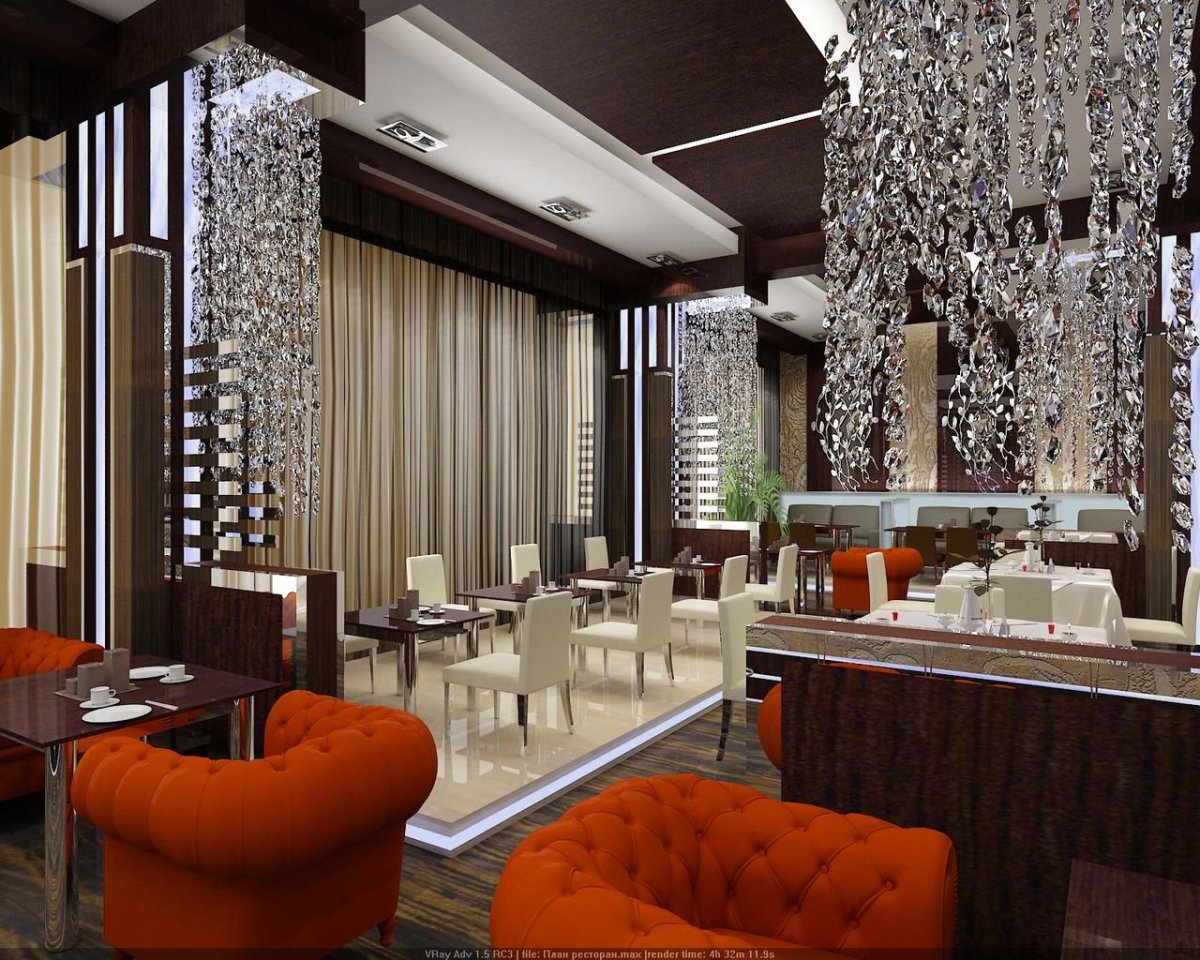 Дизайнерский проект ресторана