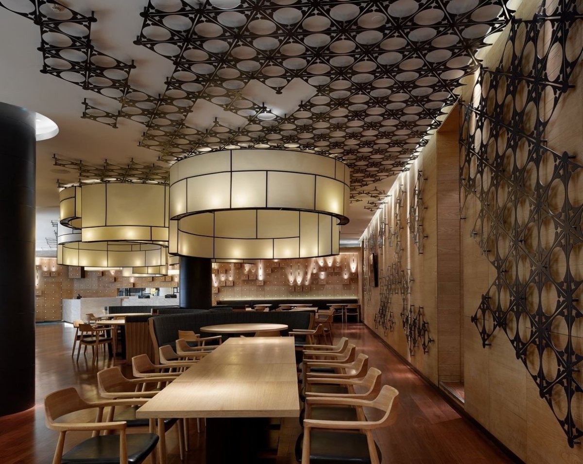 Креативный интерьер кафе