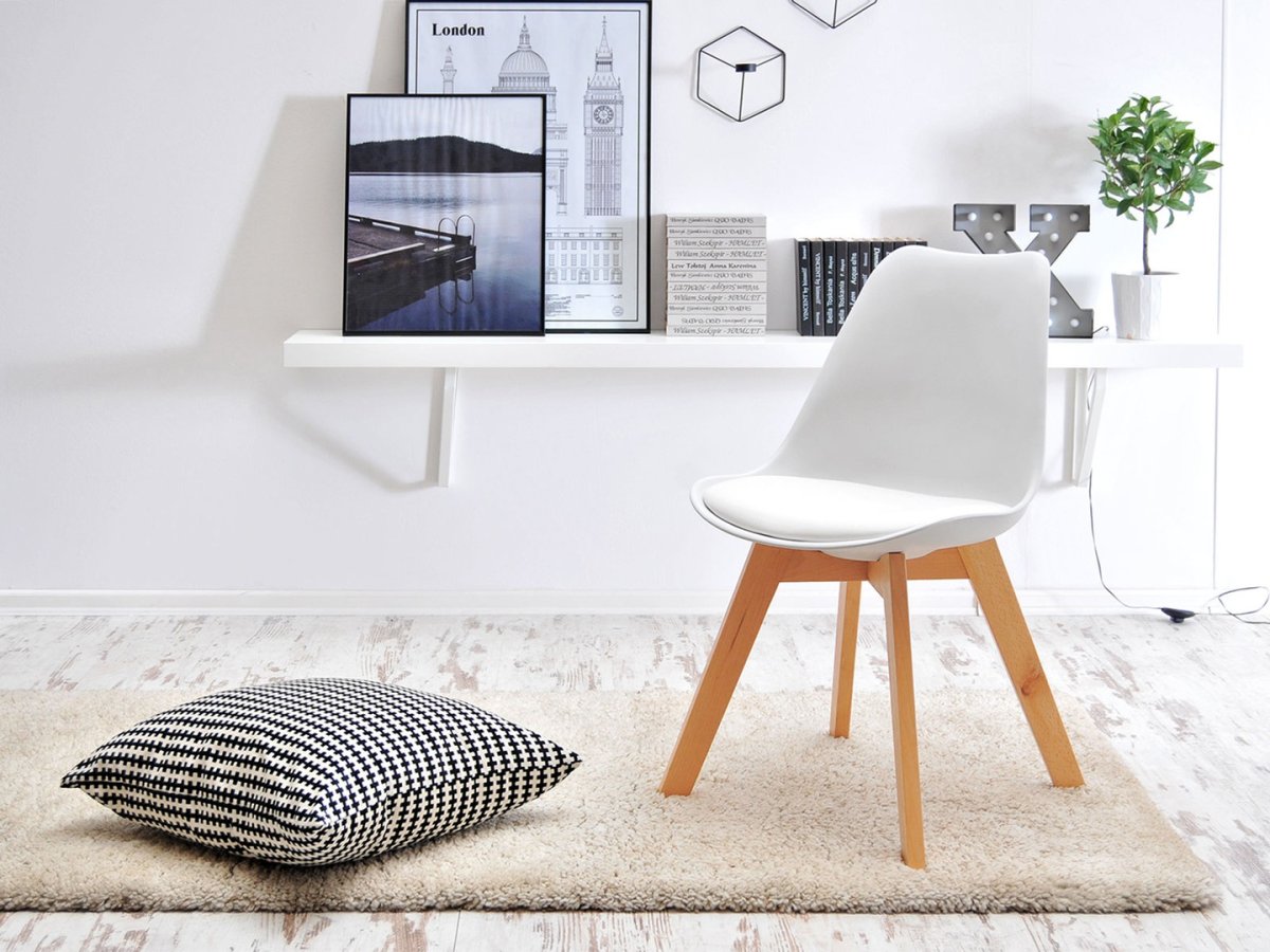 Signal Declan i 120x80 см белый/бук