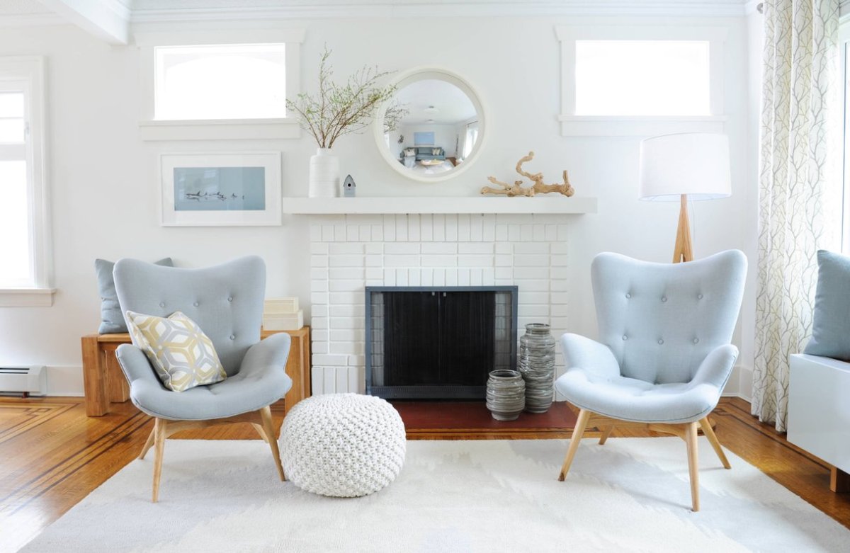 Кресло в стиле Сканди