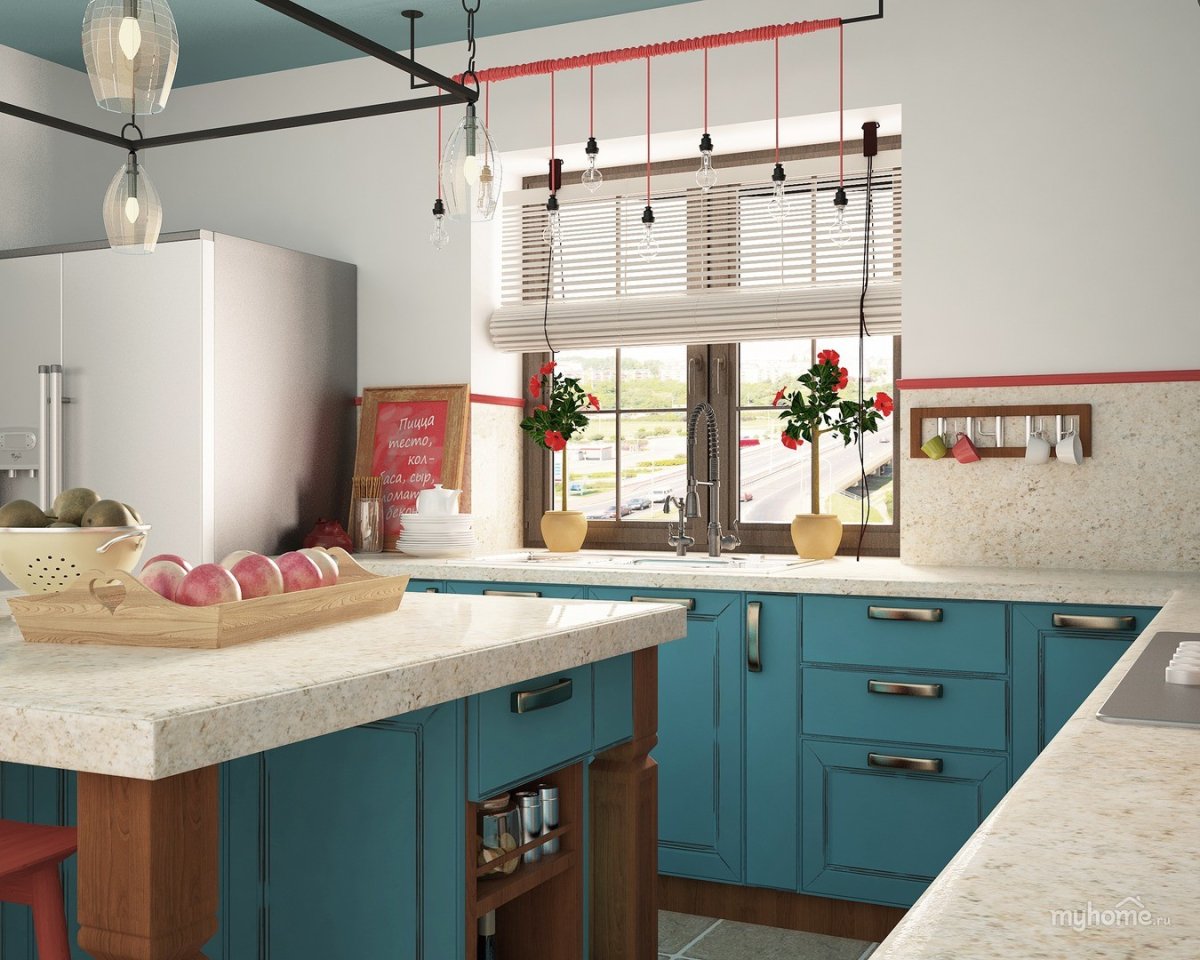 Стили кухонных гарнитуров Эклектика