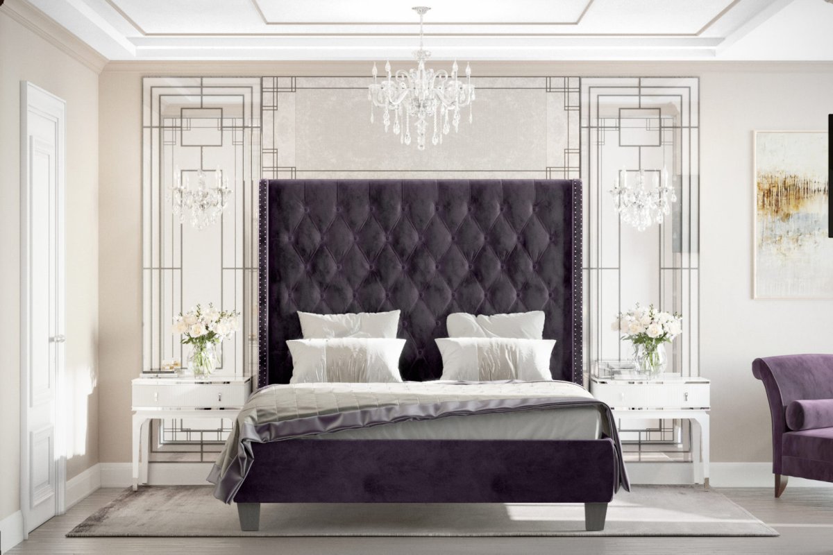 Кровать в стиле неоклассицизм