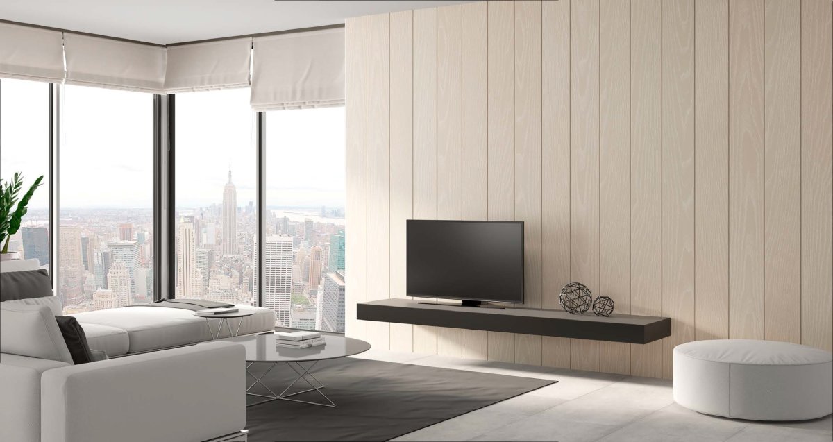 Стеновая панель МДФ Kronostar Wall Street w004 дуб серебристый 2600х250 мм