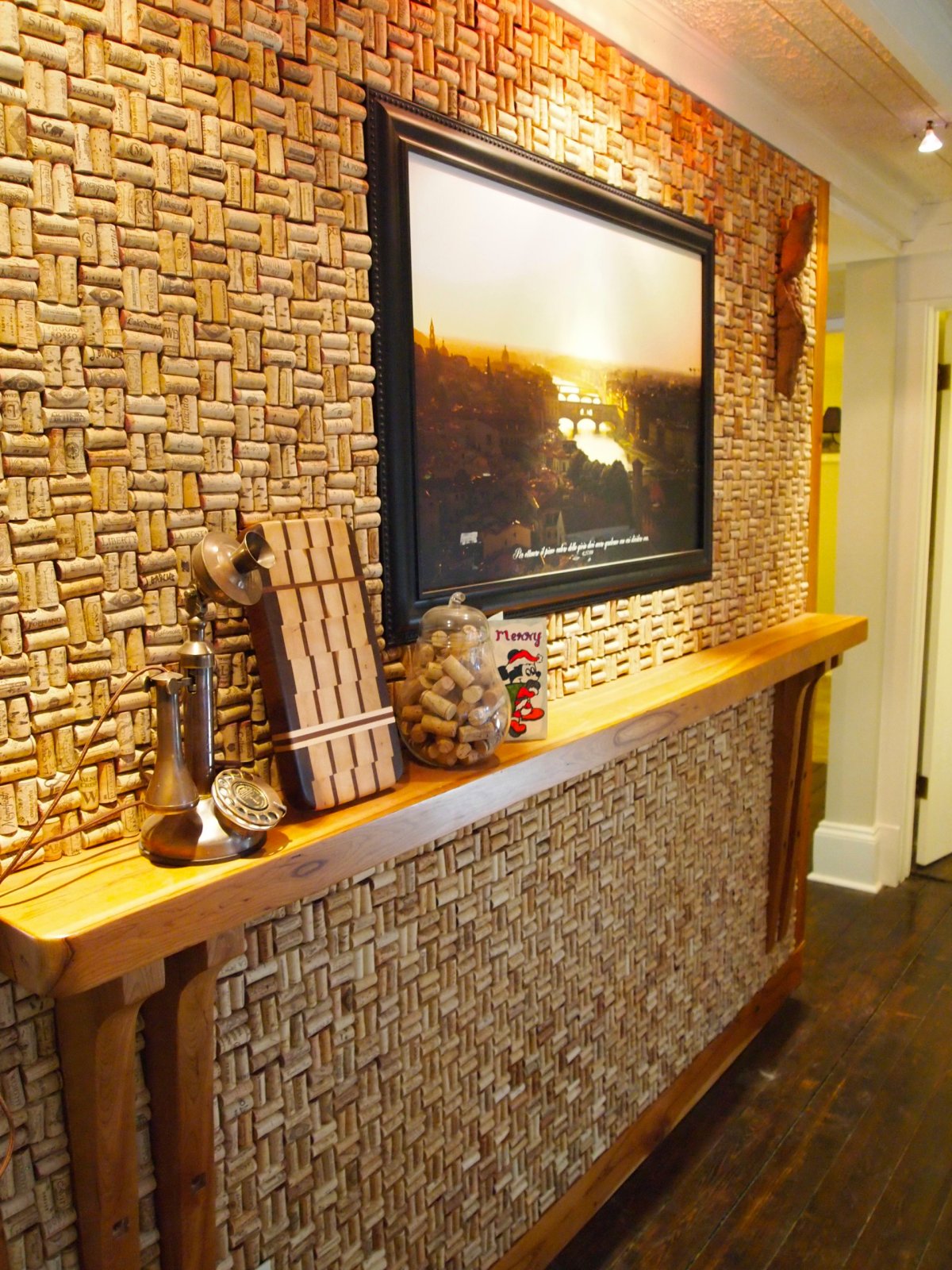 Мебель из винных пробок