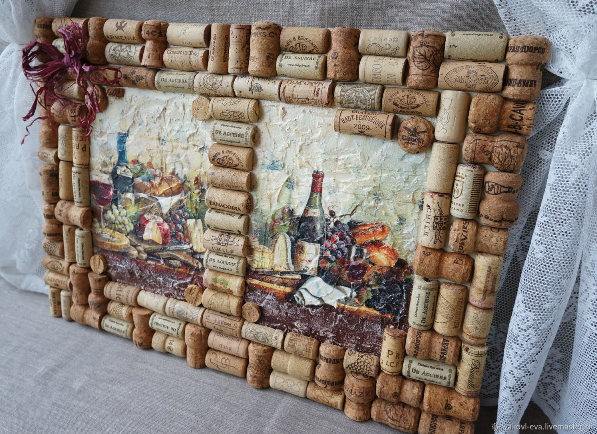 Панно из подручных материалов