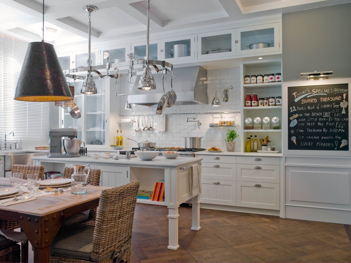 Необычная кухня в американском стиле