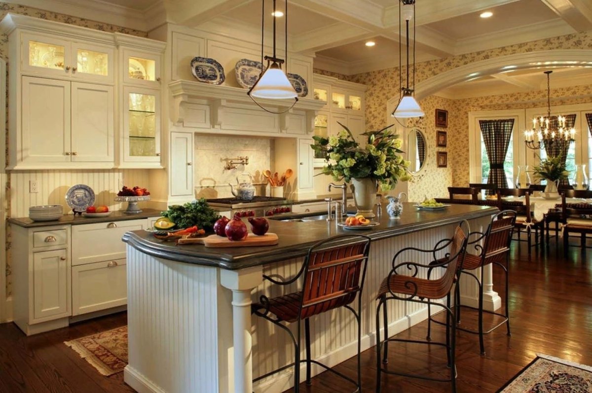 Красивый интерьер кухни