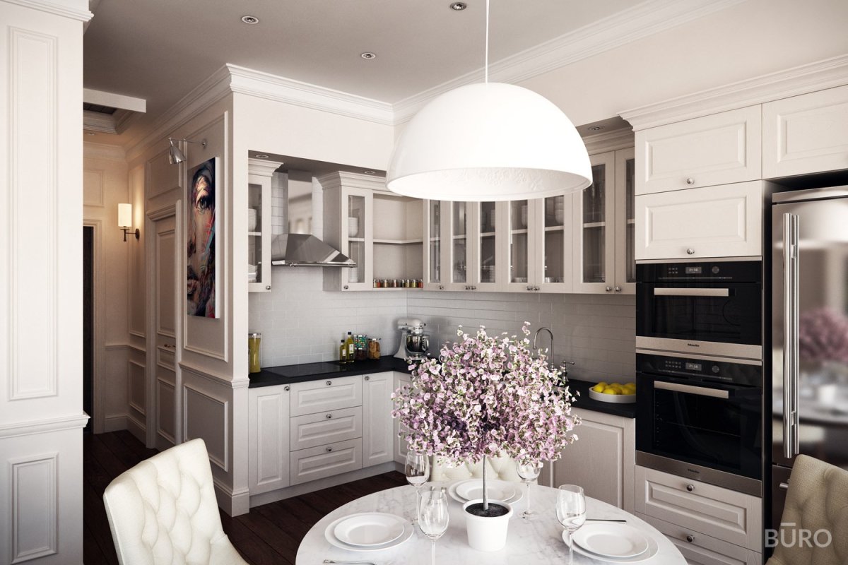 Кухня Неоклассика 11 кв м