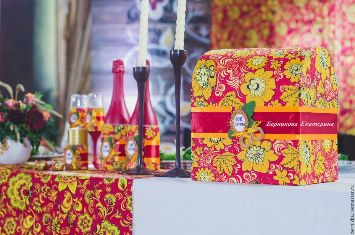 Декор в русском народном стиле