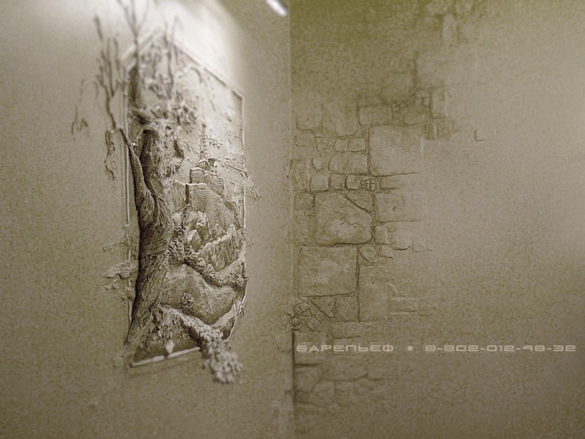 Барельеф в стиле лофт