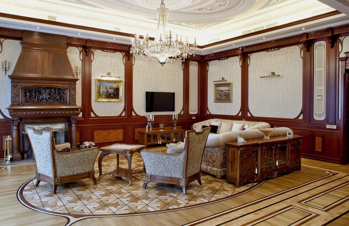 Пол в стиле Модерн