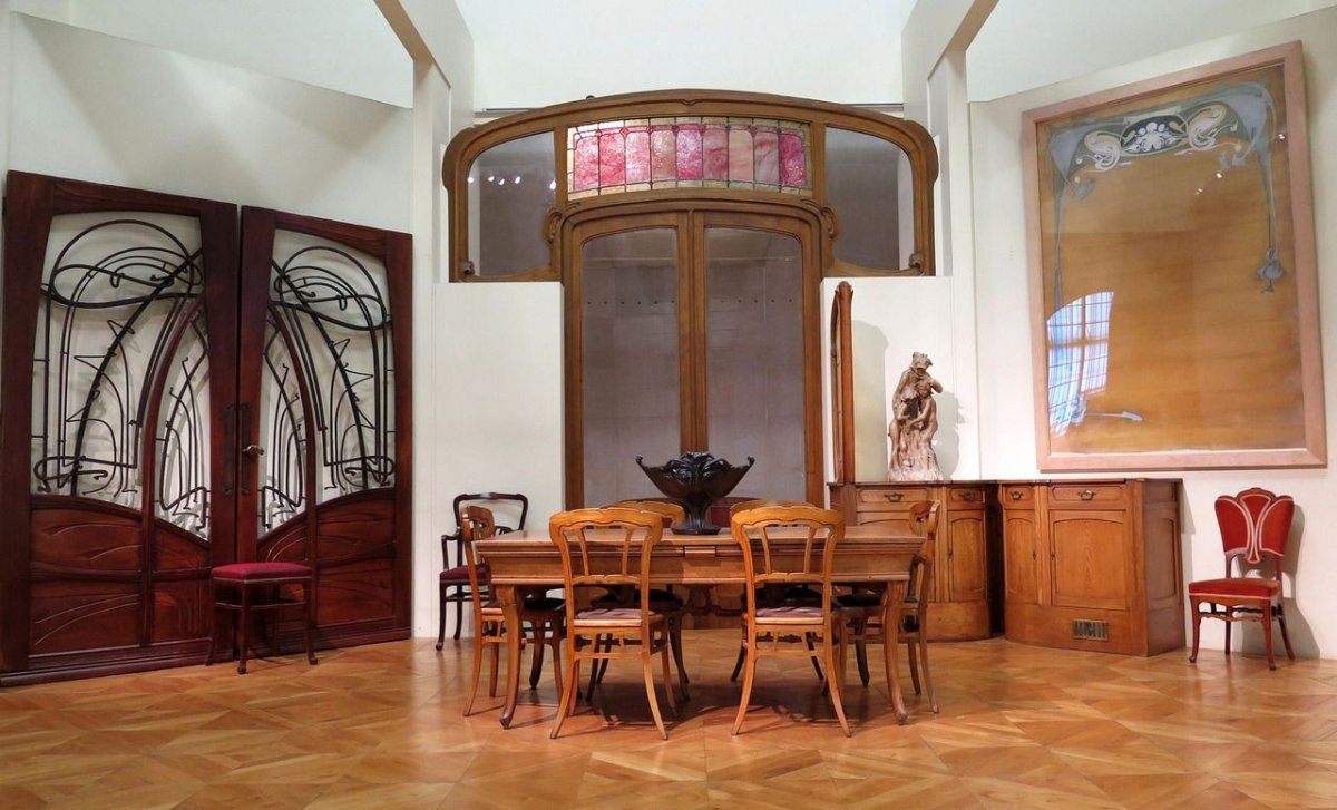 Мебель арт нуво в музее Орсе