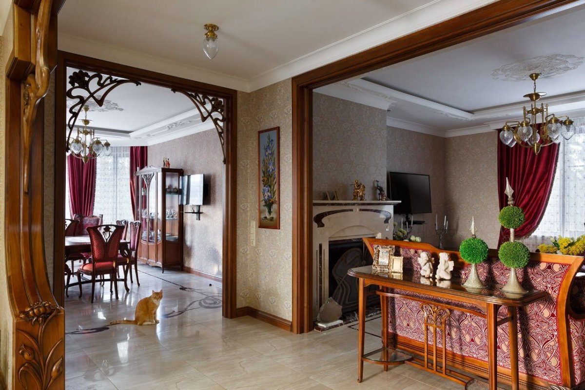 Ар нуво и ар деко в интерьере