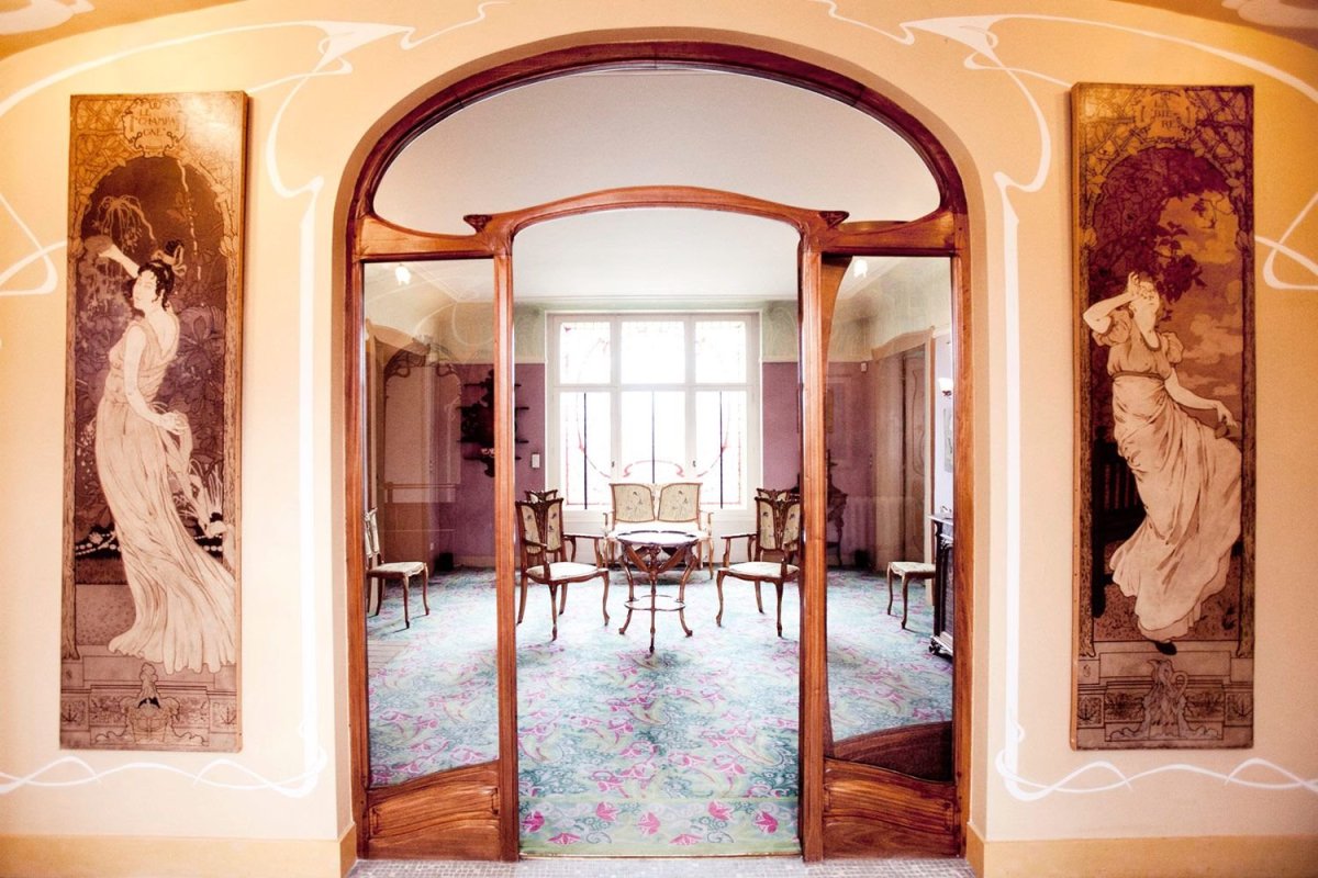 Интерьер эпохи ар нуво