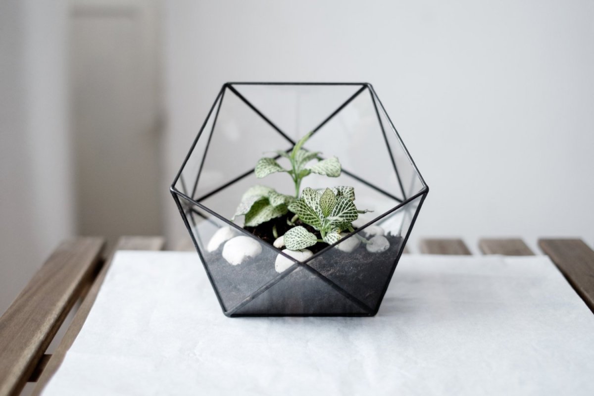 Стеклянные геометрические фигуры